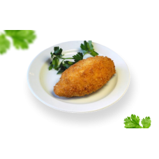Горячее: Котлета куриная в сухарях