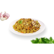 Горячее: Плов с курицей