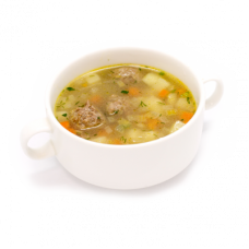 Суп: Картофельный с фрикадельками